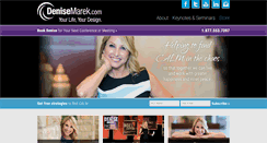 Desktop Screenshot of denisemarek.com